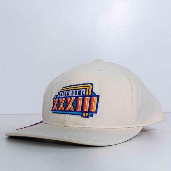 NFL Super Bowl XXXIII Miami 1999 Sports Specialties Hat VTG 90s Football - Picture 1 of 13